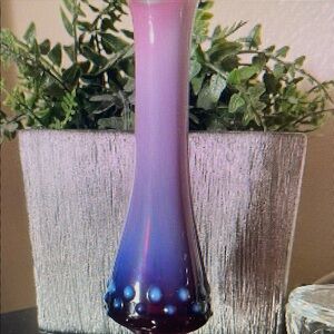 Purple and Blue Gradient Vase